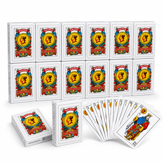 Naipes Carta Española – Pack x12 Mazos