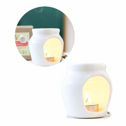 Hornitos De Ceramica Blanco