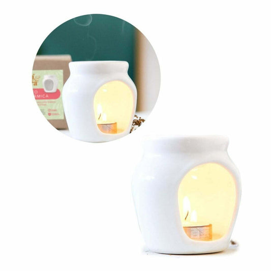 Hornitos De Ceramica Blanco