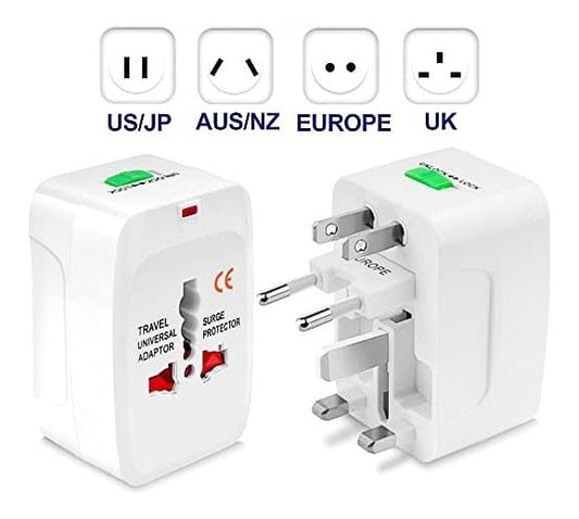 Adaptador Universal Viajero Viaje Enchufe Mundial Reforzado