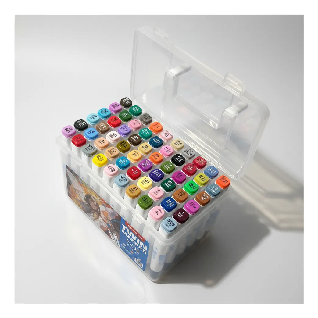 MARCADOR DOBLE PUNTA CON CAJA X60 TWIN  LIB9499