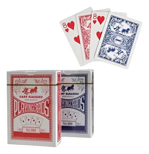 Cartas Poker Mazo Importadas No.988 Plastificado