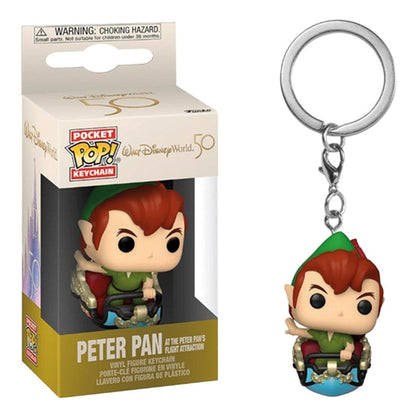 Llavero Pop Keychain Peter Pan Disney World 50 Aniversario