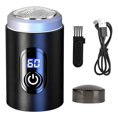 Afeitadora Eléctrica Portátil Recargable para Hombre