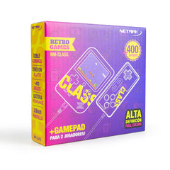 Consola De Juegos Gamer Portátil 8Bit 400 Juegos 2 Jugadores Sub