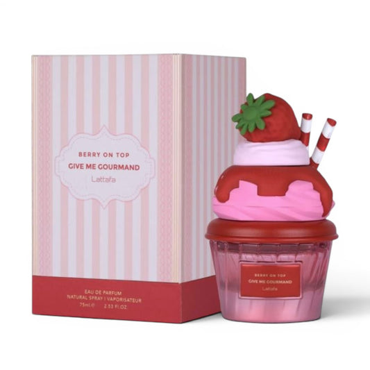 Perfume Lattafa Berry On Top Eau de Parfum 75ml | Fragancia Frutal y Dulce para Mujer