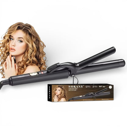 Rizador Buclera Triple Tubo Sokany – Ondas Perfectas Profesionales
