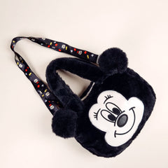 Cartera Peluche Con Correa Desmontable Minnie Disney
