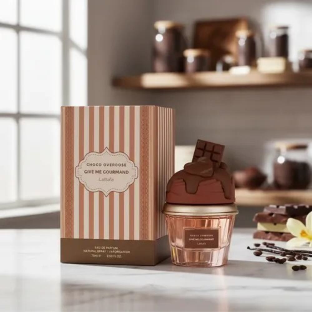 Perfume Lattafa Choco Overdose Eau de Parfum 75ml | Aroma Chocolate Seductor Unisex
