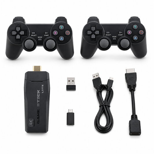 Game Stick Lite 2026 – Consola Portátil Inalámbrica 2.4G | +40.000 Juegos