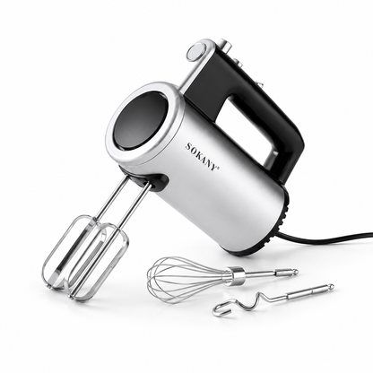 Batidora Manual Electrica 3 In 1 Sokany 800W