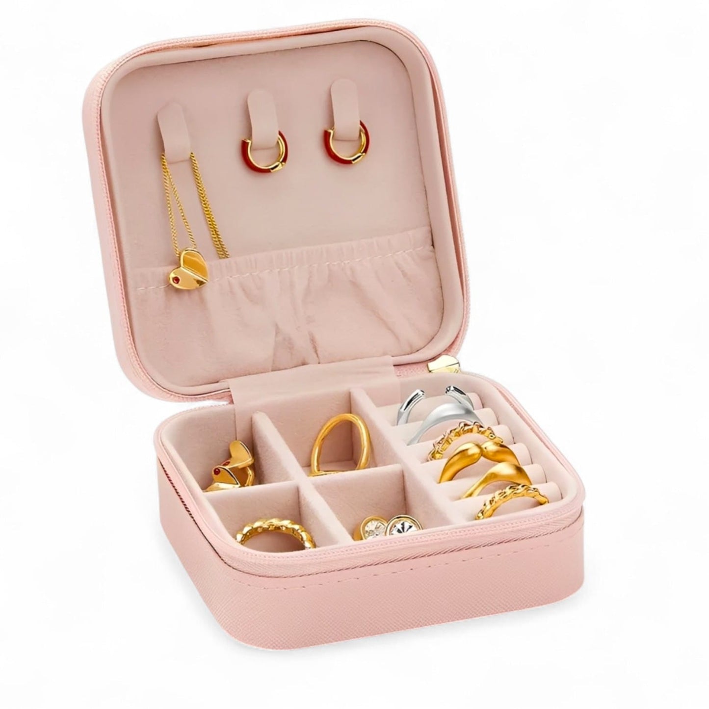 Caja Organizadora De Joyas Joyero Portatil Dl1252