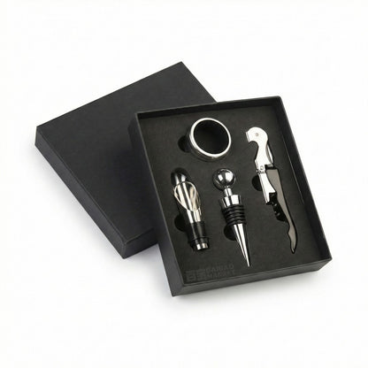 Set Acccesorios Vino X4  643-7