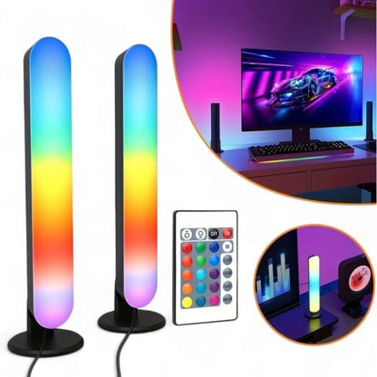 Led Light Bar Multicolor Con Control Remoto – Ideal Para Ambientar Cualquier Espacio