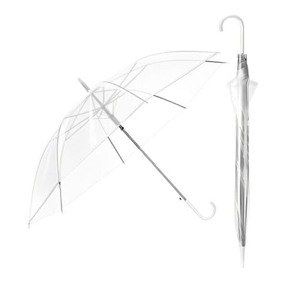 Paragua Transparente 8 Varillas Impermeable