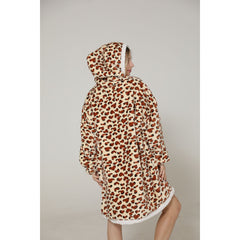 Pijama De Mujer Tiburón Leopardo Buzo Manta Corderito Oversize