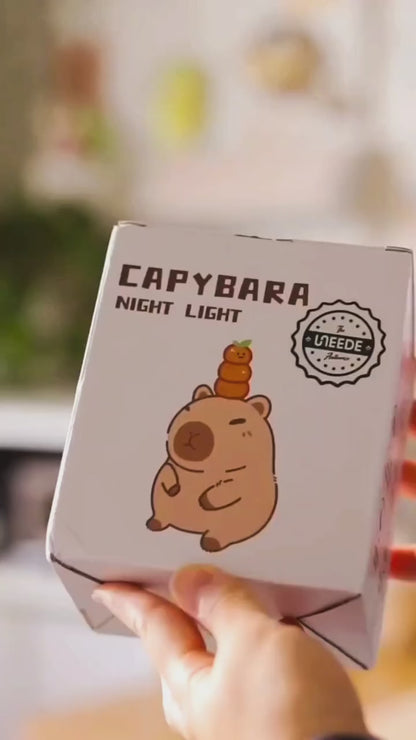 Capybara Velador Lampara Led Silicona