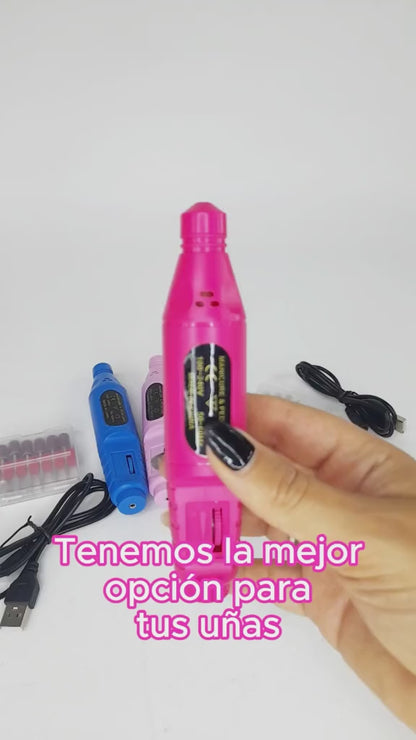 Torno Manicuria Torno Uñas Vel Ajustable 6 Puntas Longchamps