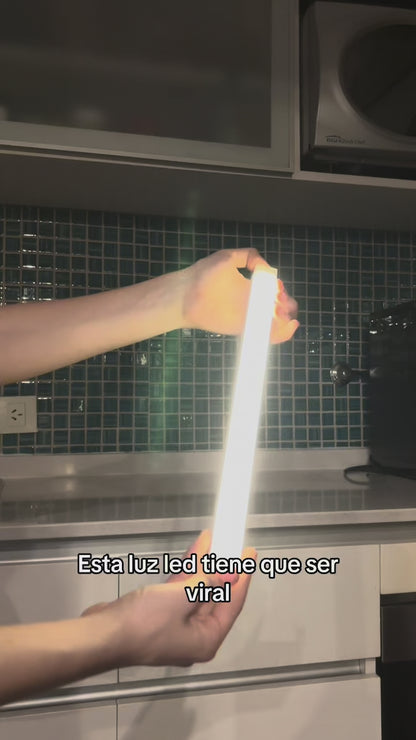 Led Bajo Mesada Recargable Con Sensor 50Cm Luz