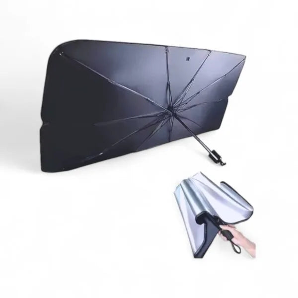 Sombrilla Parasol Auto Plegable – Protector Solar Parabrisas