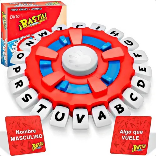 Basta!! Juego de Mesa Familiar Tradicional
