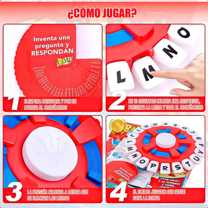 Basta!! Juego de Mesa Familiar Tradicional