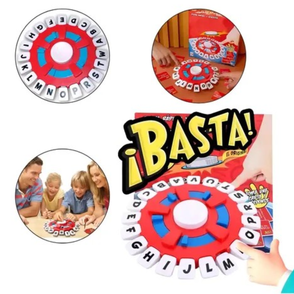 Basta!! Juego de Mesa Familiar Tradicional