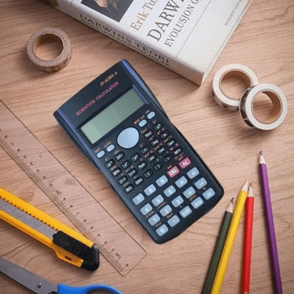 Calculadora científica Karuida KK-82MS-B vista frontal