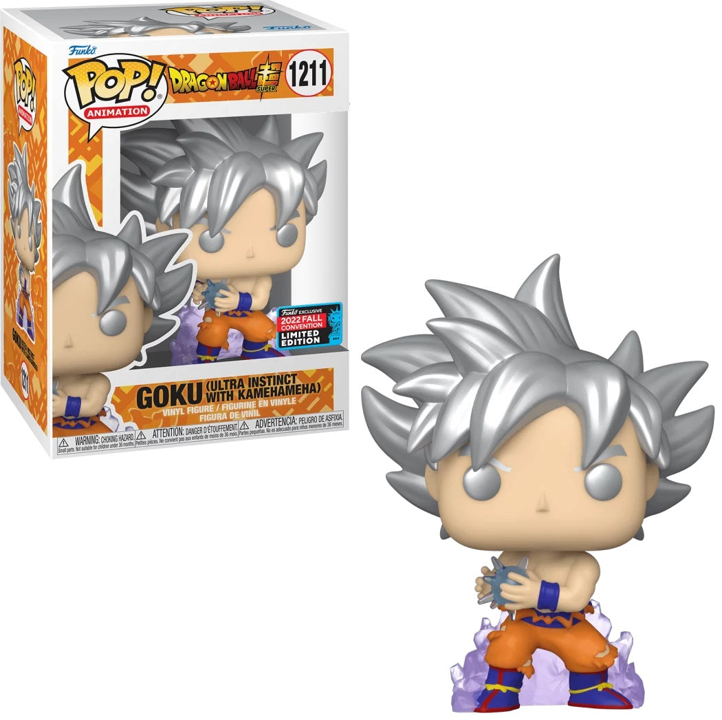 Funko Pop! Animation: Dragon Ball Super - Goku (Ultra Instinct with Kamehameha) (1211)