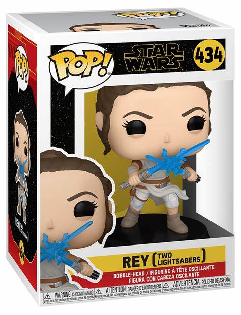 Funko Pop! Star Wars: Sequel Trilogy - Rey (Two Lightsabers) (434)